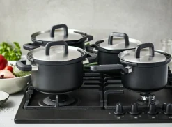 Pannenset 8-delig BK Flow Cool Black
