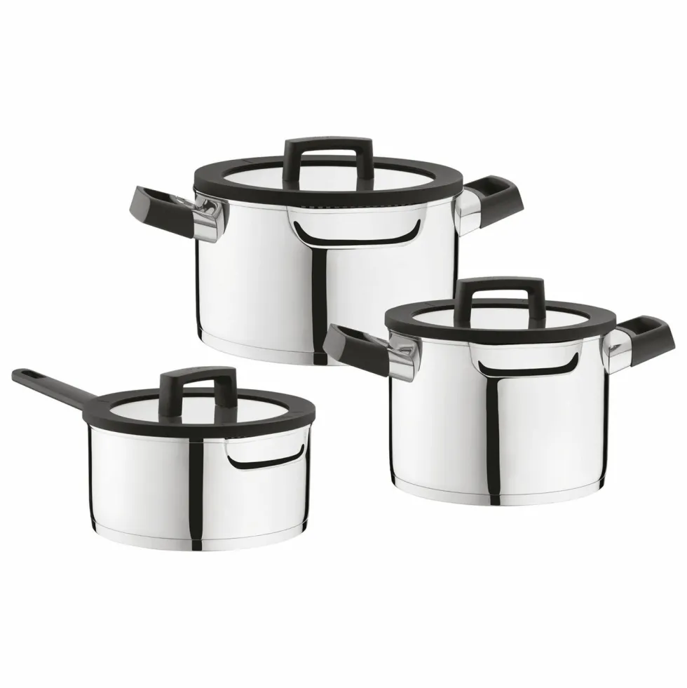 Pannenset 6-delig Essentials Uqonic Downdraft