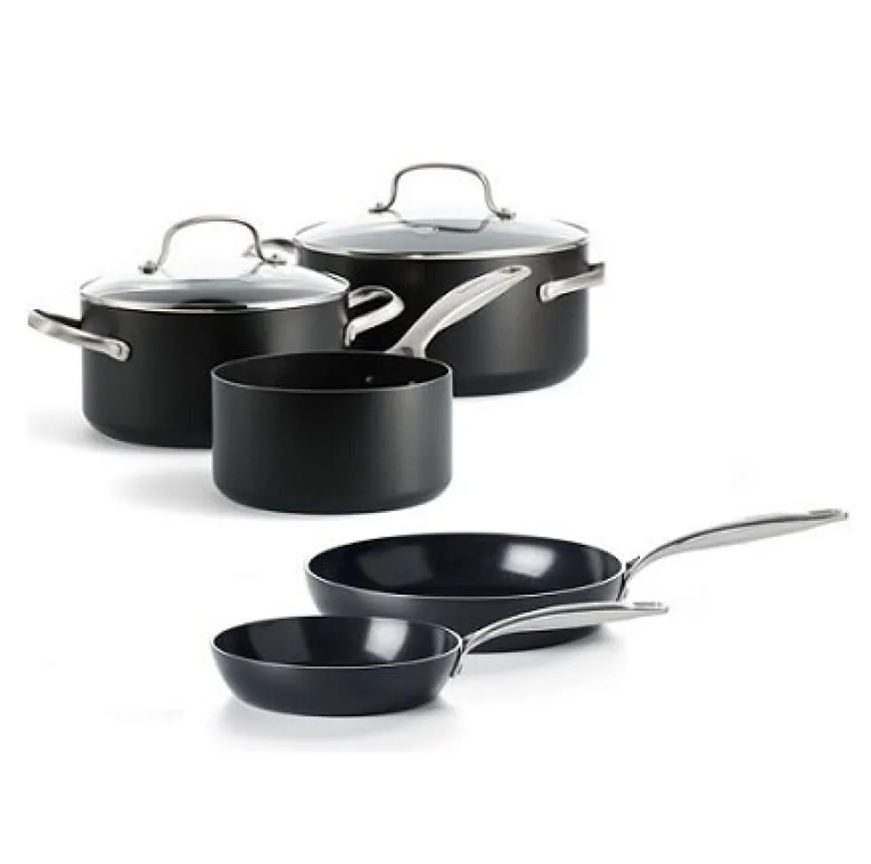 Pannenset Greenpan Copenhagen 7-delig