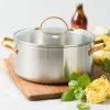 Pannenset RVS 6-delig Greenpan Padova 3-Ply uncoated
