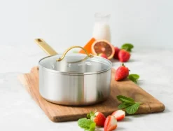 Pannenset RVS 6-delig Greenpan Padova 3-Ply uncoated