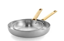 Pannenset RVS 8-delig Greenpan Padova 3-Ply uncoated
