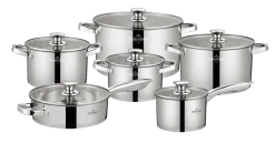 Pannenset RVS 12-delig Premium