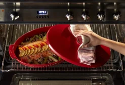 Papillote ovenschaal met deksel 41 cm Emile Henry Fusain
