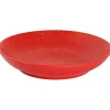 Pastabord 23 cm rood Cubical