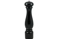 Pepermolen 32 cm zwart gelakt Torino