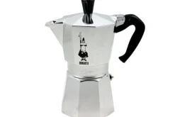 Percolator Moka Express Bialetti zilver 3-kops