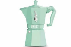 Percolator Moka Express Bialetti groen 6-kops
