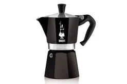 Percolator Moka Express Bialetti zwart 6-kops