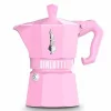 Percolator Moka Express Bialetti roze 3-kops