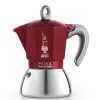 Percolator Moka Induction Bialetti rood 6-kops