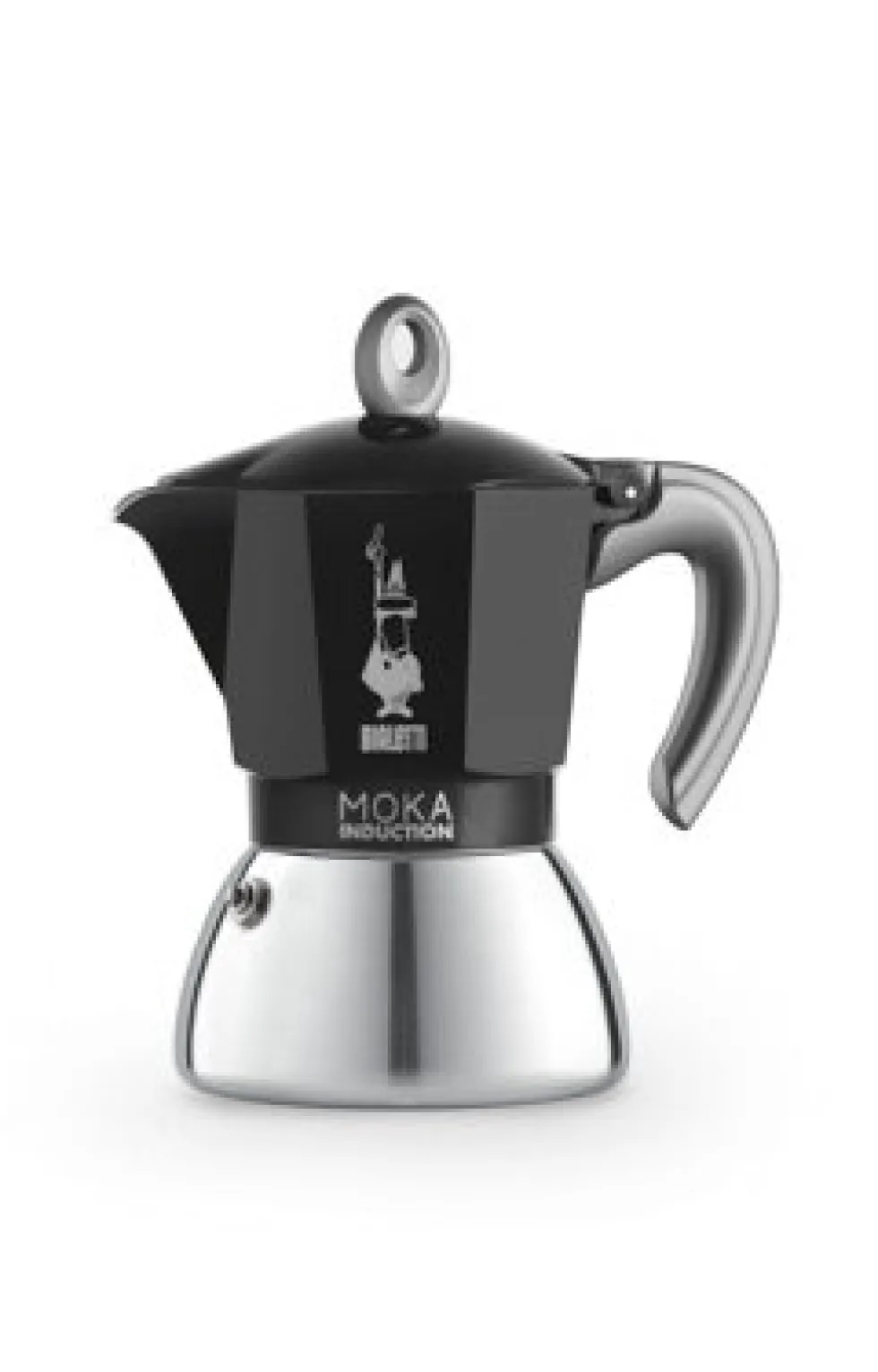 Percolator Moka Induction Bialetti zwart 6-kops