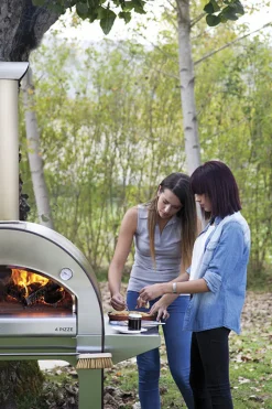 Pizzaoven Alfa forno 4 Pizze koper