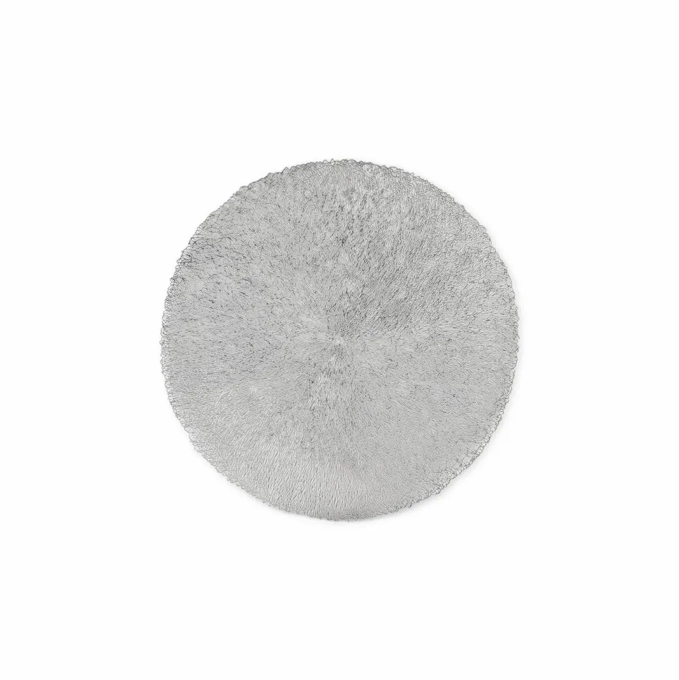 Placemat 38 cm zilver Vene