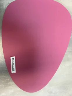 Placemat Leder Roze Eivormig Cosy & Trendy