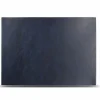 Placemat 43 x 30 cm Lederlook Blauw Layer