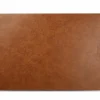 Placemat 43 x 30 cm Lederlook Bruin Layer