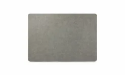 Placemat 43 x 30 cm Structuur Grijs Layer
