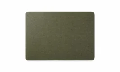 Placemat 43 x 30 cm Structuur Groen Layer