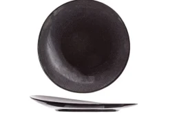 Plat bord 27cm Black Granite