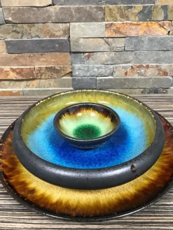Plat bord 26,5cm Fervido Blue