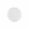 Plat bord 21 cm wit Twirl