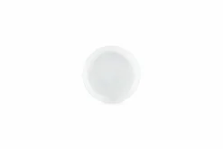 Plat bord 14 cm wit Twirl