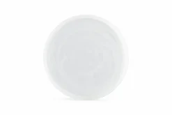Plat bord 33 cm wit Twirl