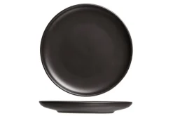 Plat bord 26,5 cm zwart Okinawa