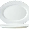 Plat bord ovaal 35 cm Trianon