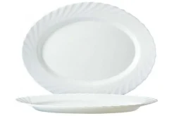 Plat bord ovaal 35 cm Trianon