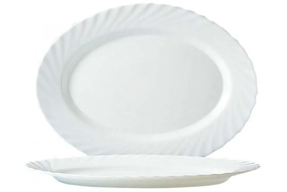 Plat bord ovaal 35 cm Trianon