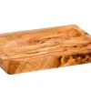Presentatiebord olijfhout 26cm