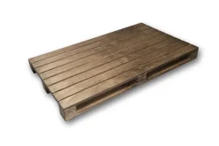 Presenteerplank donker hout 30x20cm Bisetti
