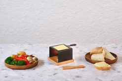 Raclette rechthoek 2 personen met spatels Sneeuwster Aspen