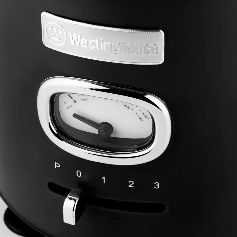 Retro Blender Smoothie Maker Zwart Westinghouse