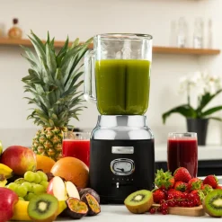 Retro Blender Smoothie Maker Zwart Westinghouse