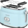 Retro Broodrooster 2 Slice Toaster Blauw Westinghouse