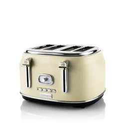 Retro Broodrooster 4 Slice Toaster Crème Westinghouse
