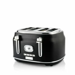 Retro Broodrooster 4 Slice Toaster Zwart Westinghouse