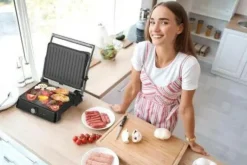 Retro Contactgrill Zwart Westinghouse