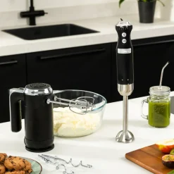 Retro Handmixer Zwart Westinghouse