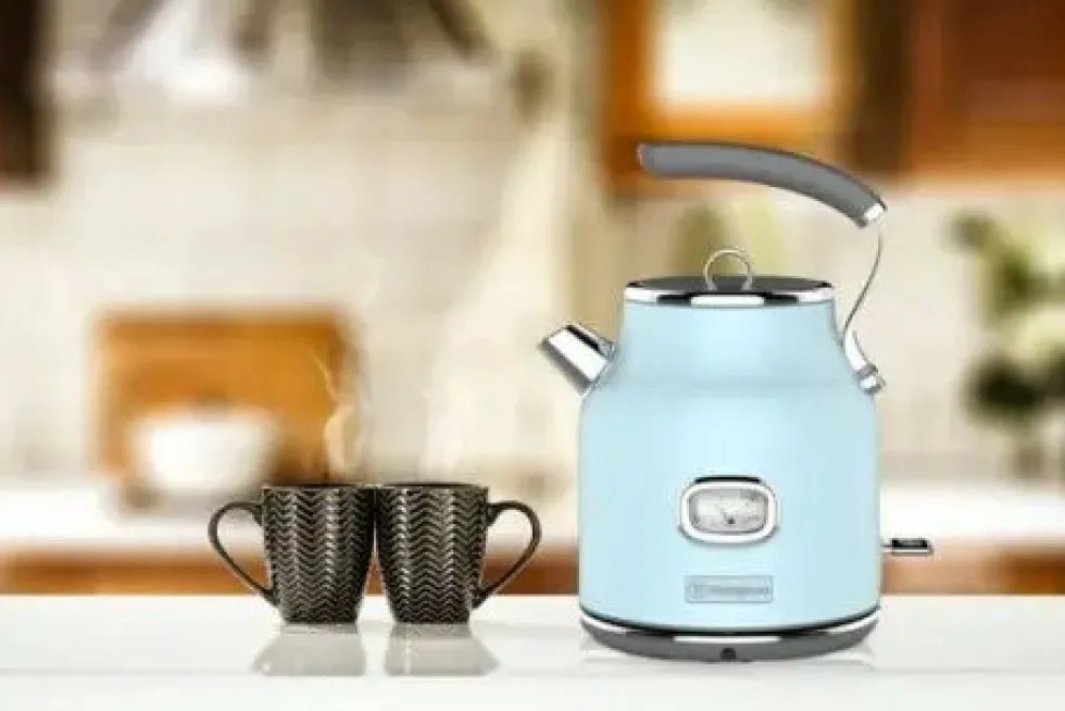Retro Waterkoker 1,7 liter Blauw Westinghouse