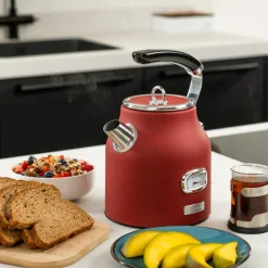 Retro Waterkoker 1,7 liter Rood Westinghouse
