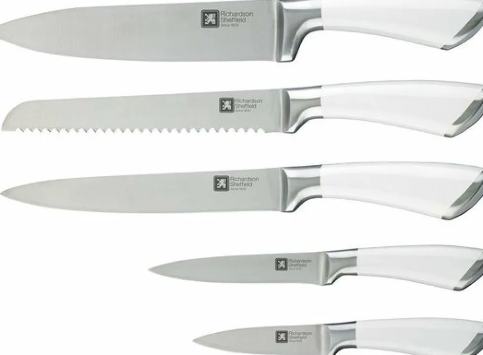 Richardson Sheffield Messenblok Fusion 6-Delig - Zilver
