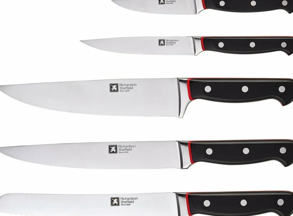 Richardson Sheffield Velocity 5-delig messenblok zwart