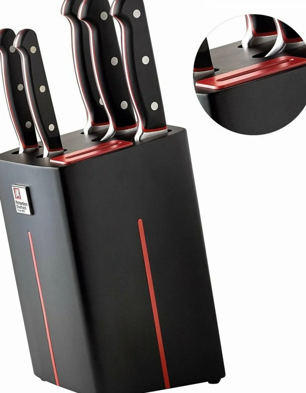 Richardson Sheffield Velocity 5-delig messenblok zwart