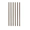 Rietjes Zwart Papier set van 48