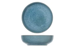 Schaal 15,5 cm blauw Sparkling