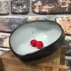 Schaal 21,5 cm Drop ovaal Plato